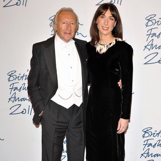 Harold Tillman, Samantha Cameron in British Fashion Awards 2011 - Arrivals